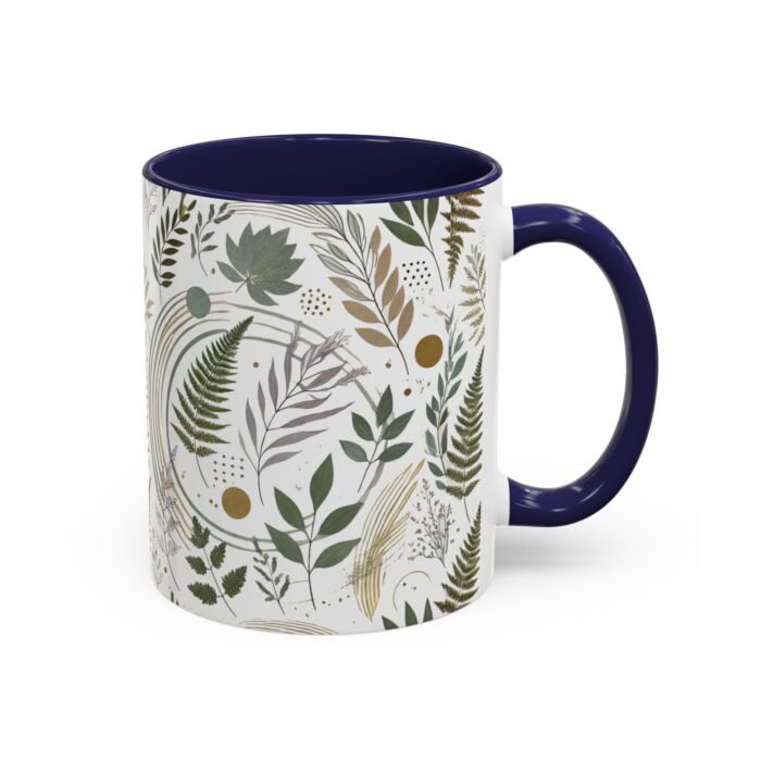 Beautiful Nature Coffee Mug with a peaceful forest pathway.