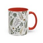 Beautiful Nature Coffee Mug with a peaceful lakeside view.