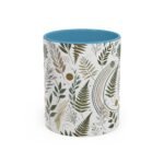 Beautiful Nature Coffee Mug with a floral and nature theme.