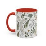 Beautiful Nature Coffee Mug with a scenic mountain and forest design.