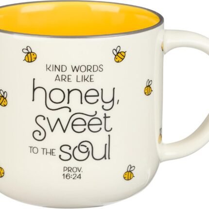 Christian Art Gifts Yellow Bumble Bee Ceramic Coffee Mug – 1...